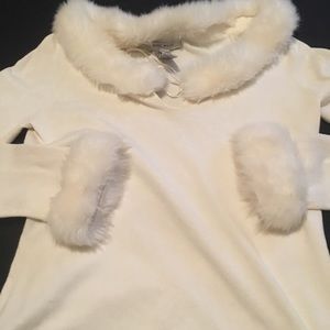 Nine West cream sweater